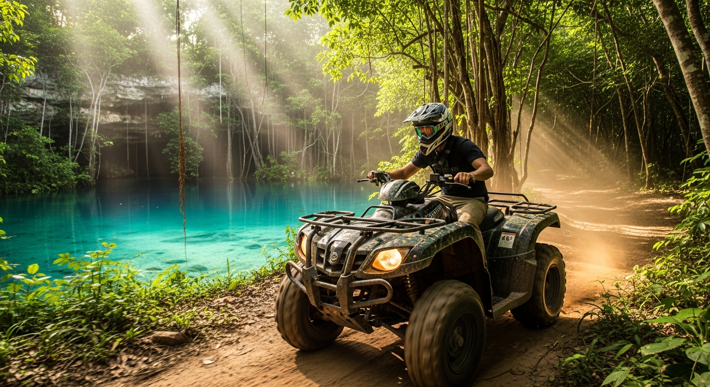 ATV, Zipline & Jungle Adventures in Tulum
